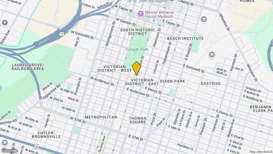 1112 Drayton St Mapa y Detalles de la Ubicación