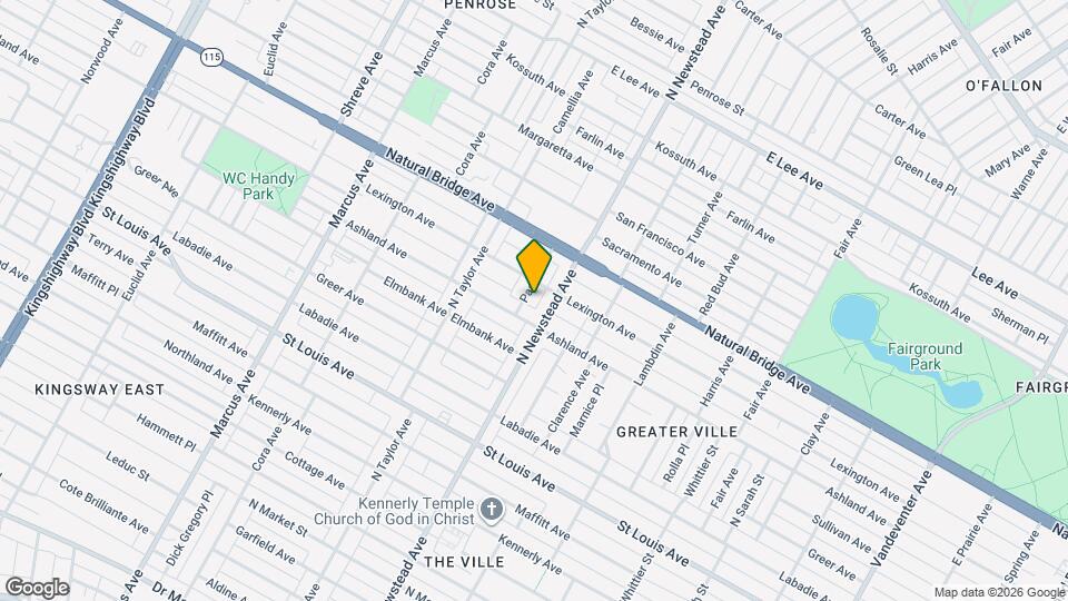 3520 Paris Ave Mapa y Detalles de la Ubicación