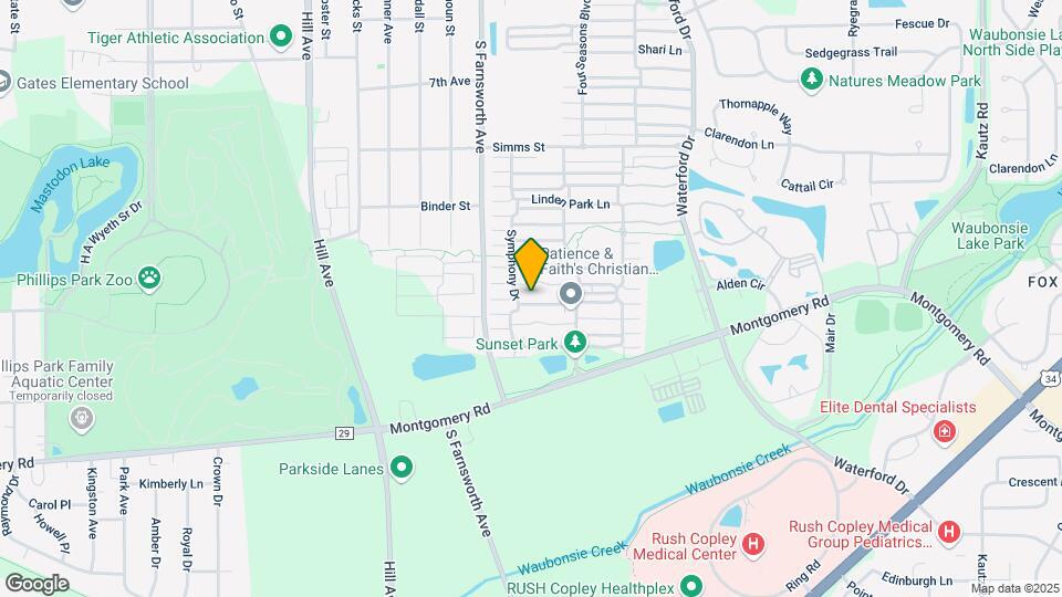 1626 Park Vista Ln Map and Location Details