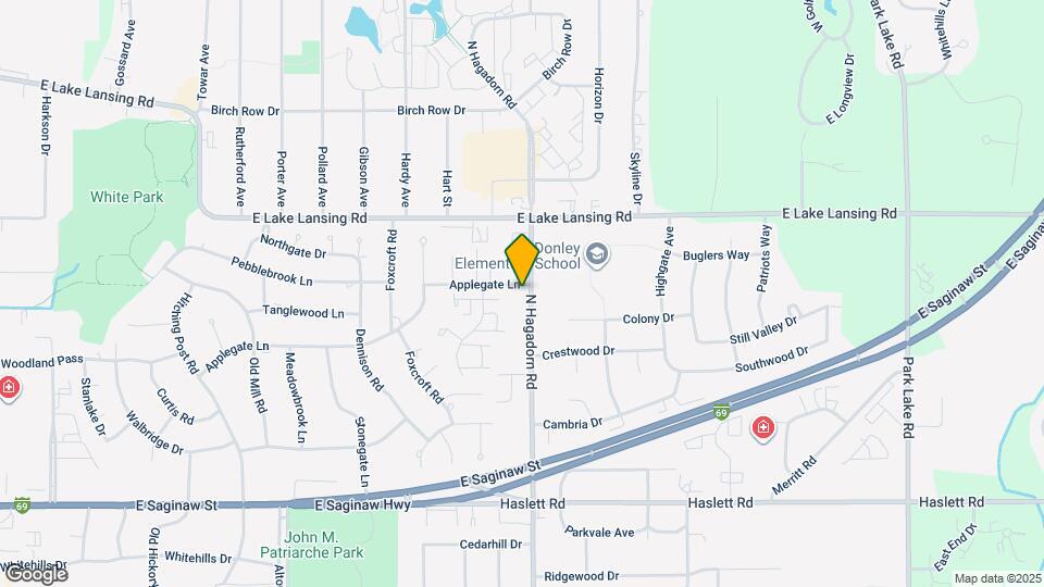 1715 N Hagadorn Rd Map and Location Details