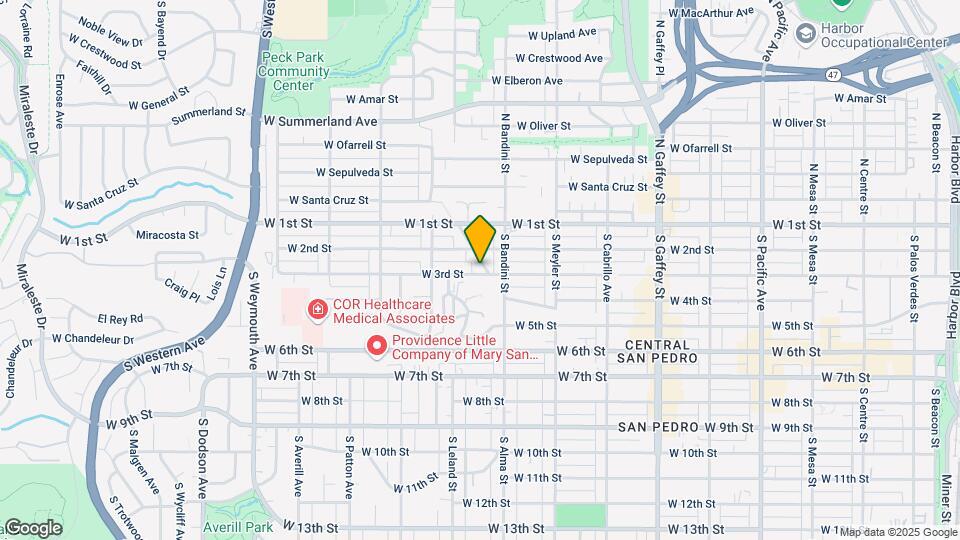 241 S La Alameda Ave Map and Location Details