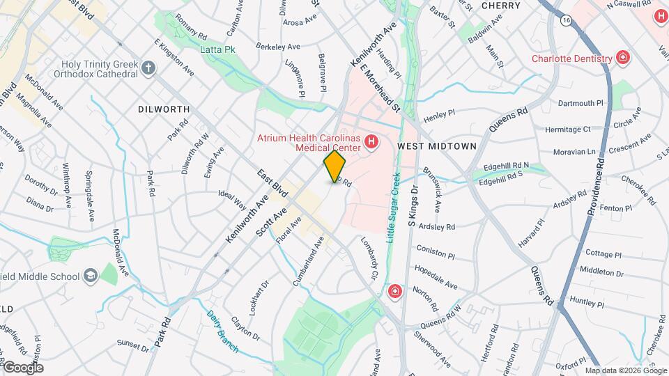 1623 Fountain View St Map and Location Details