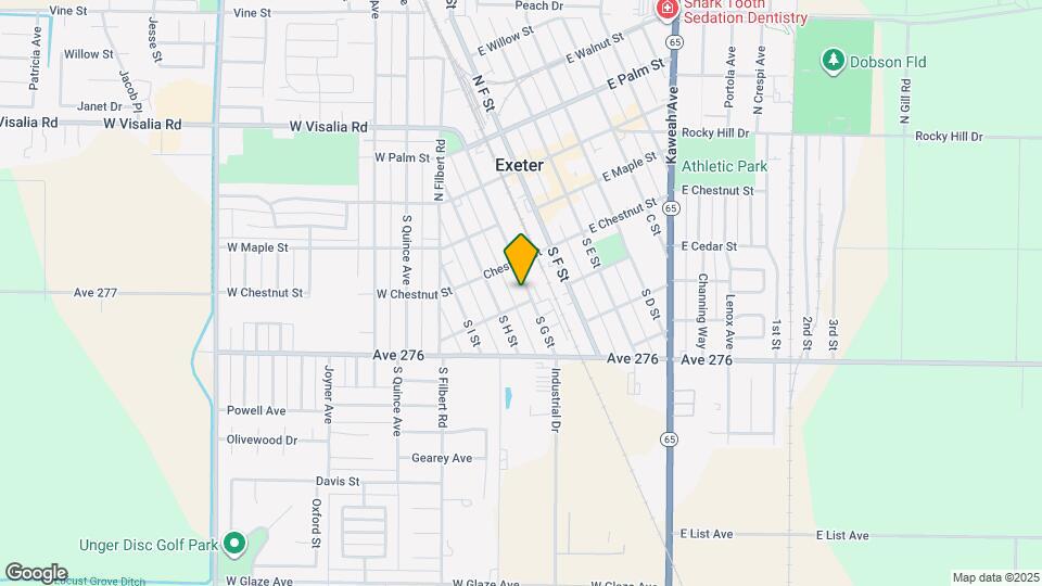 354 S G St Map and Location Details