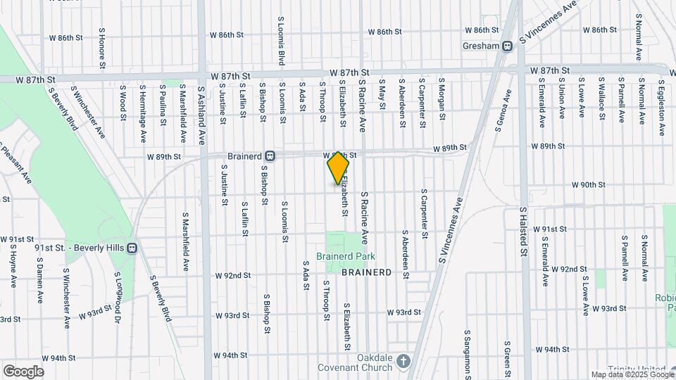 1240 W 90th St Mapa y Detalles de la Ubicación