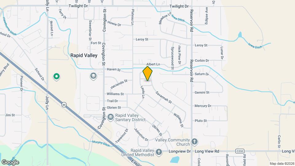 5016 Dylan Dr Map and Location Details