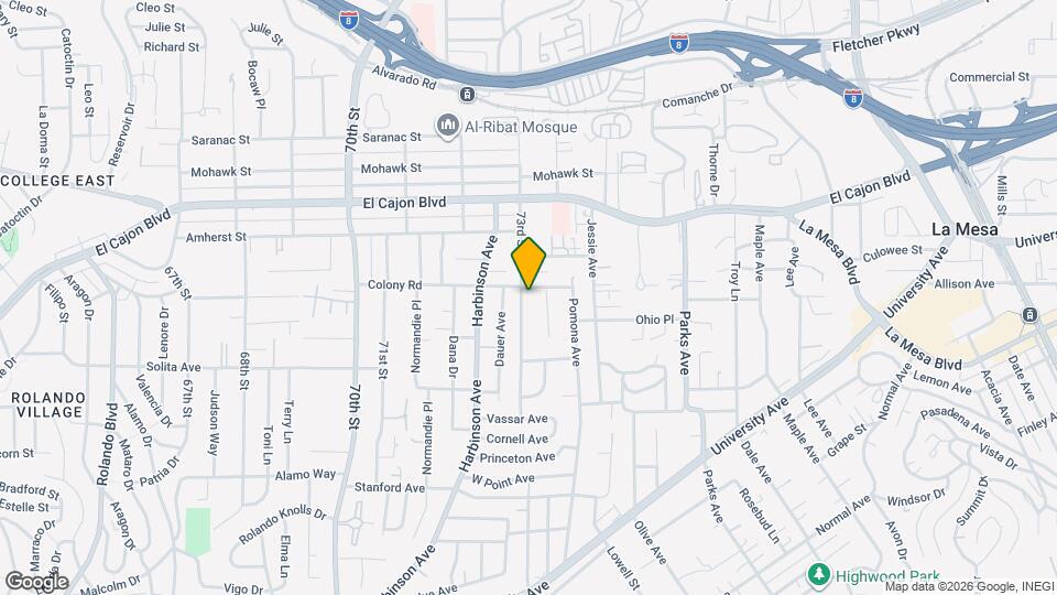 4781 73rd St Mapa y Detalles de la Ubicación