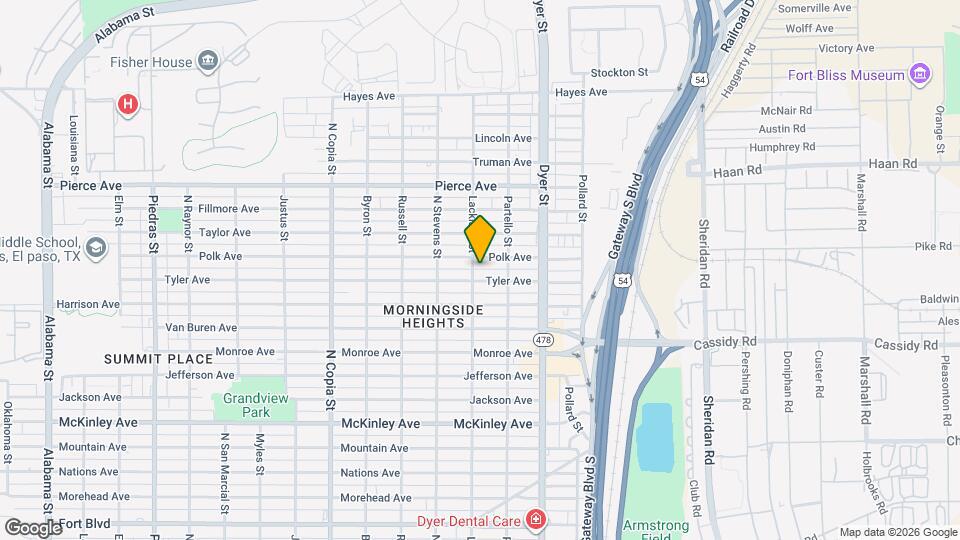 3803 Tyler Ave Map and Location Details