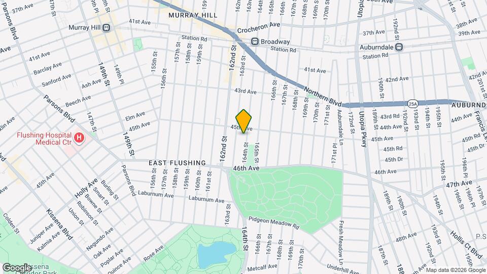 4518 164th St Mapa y Detalles de la Ubicación