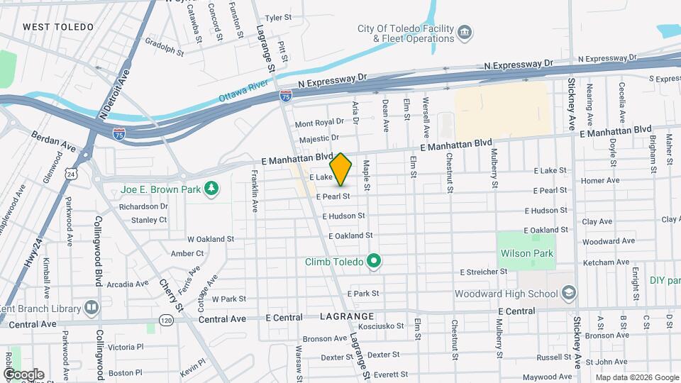 247 E Pearl St Map and Location Details