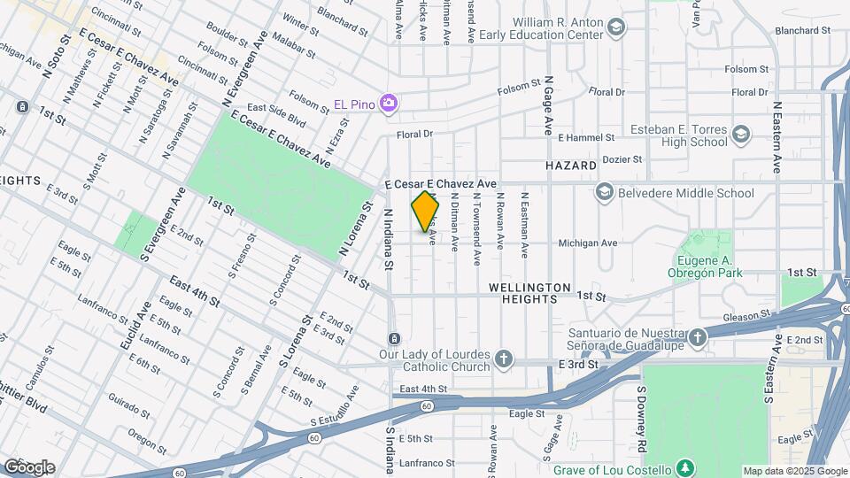 3449 Michigan Ave, Unit Apartment A Map and Location Details