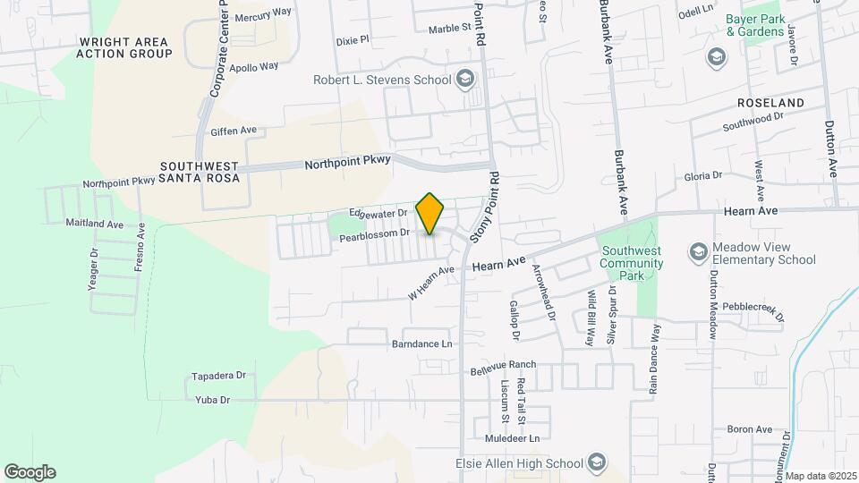 2627 Rosevine Ln Map and Location Details