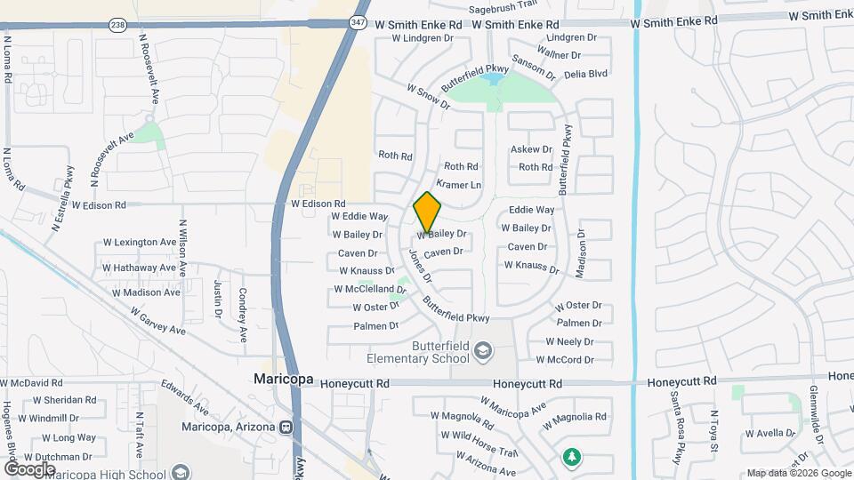 44023 W Bailey Dr Map and Location Details
