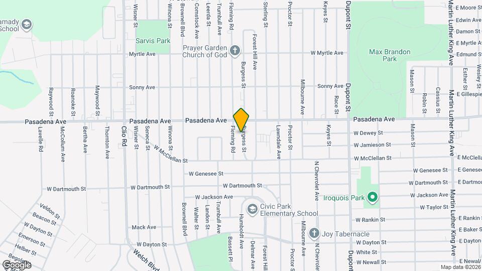 3221 Burgess St, Unit Y178 Mapa y Detalles de la Ubicación