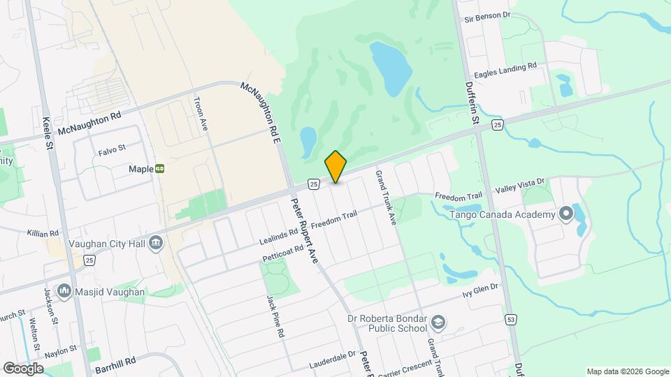 41 Big Hill Cres Map and Location Details