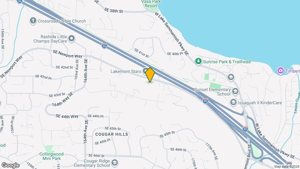 17023 SE Newport Way Map and Location Details