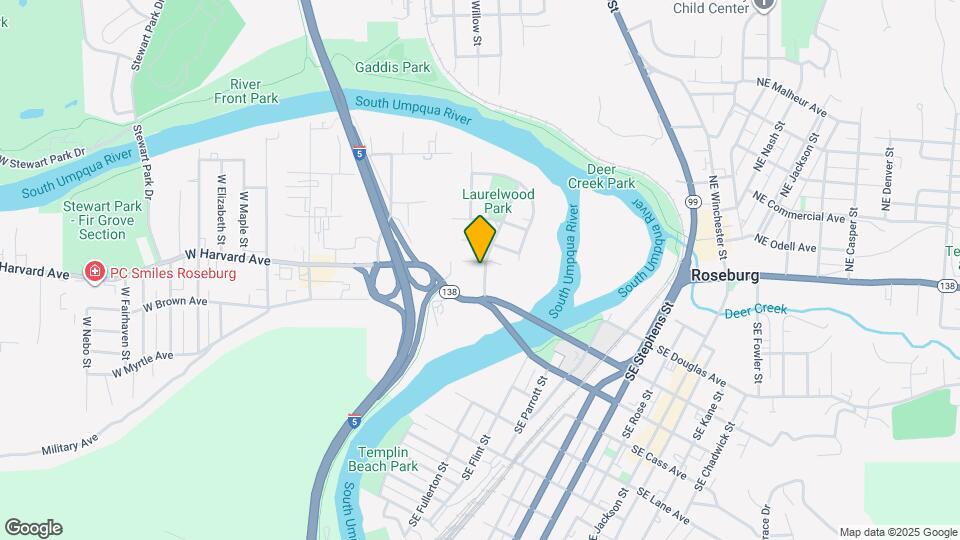 636 W Madrone St Map and Location Details