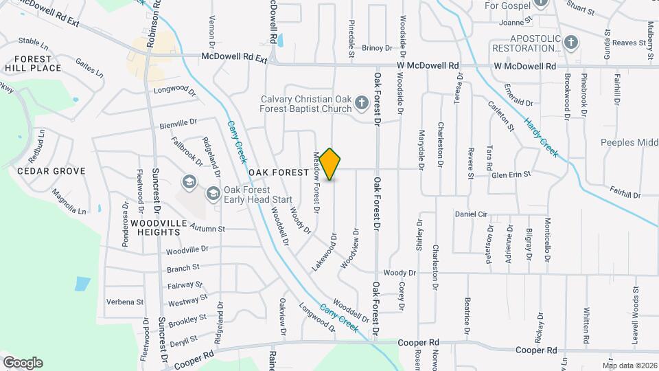 3019 Lakewood Dr Map and Location Details