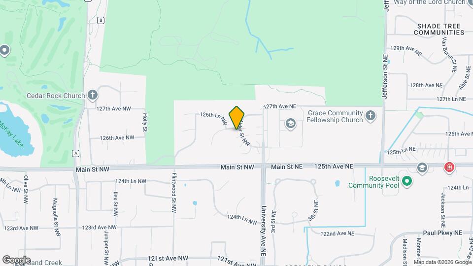 92 126th Ave NW Map and Location Details