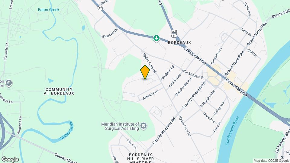 3639 Hydes Ferry Rd Map and Location Details