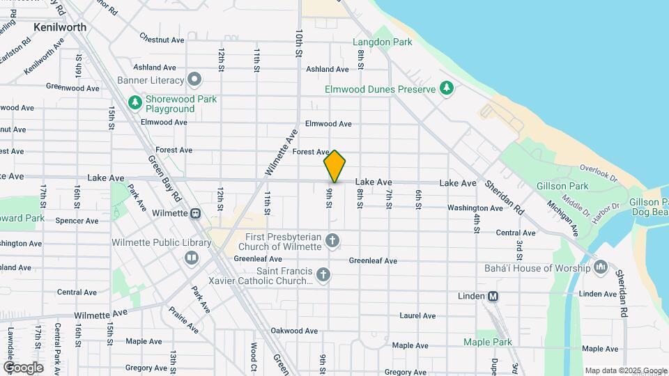 835 Lake Ave Map and Location Details