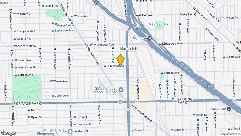 4825 W Hutchinson St Map and Location Details