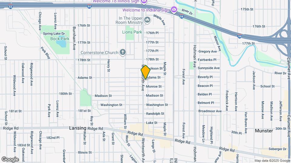 17915 Wentworth Ave Map and Location Details