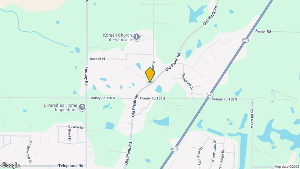 1350 Old Plank Rd Map and Location Details