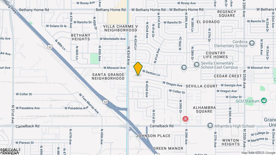 5260 N 42nd Ln Map and Location Details