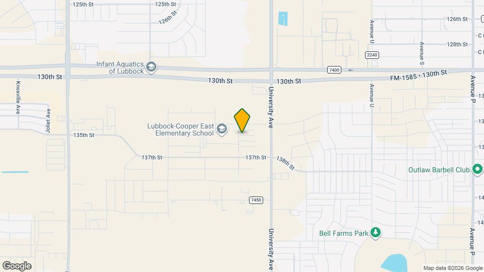 2627 135th St Mapa y Detalles de la Ubicación