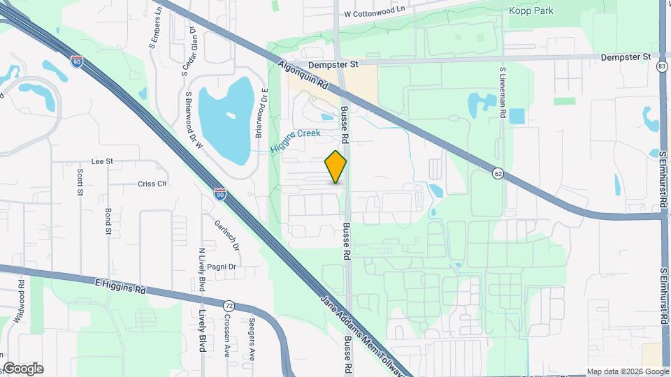 1705 W Mansard Ln, Unit 106 Map and Location Details