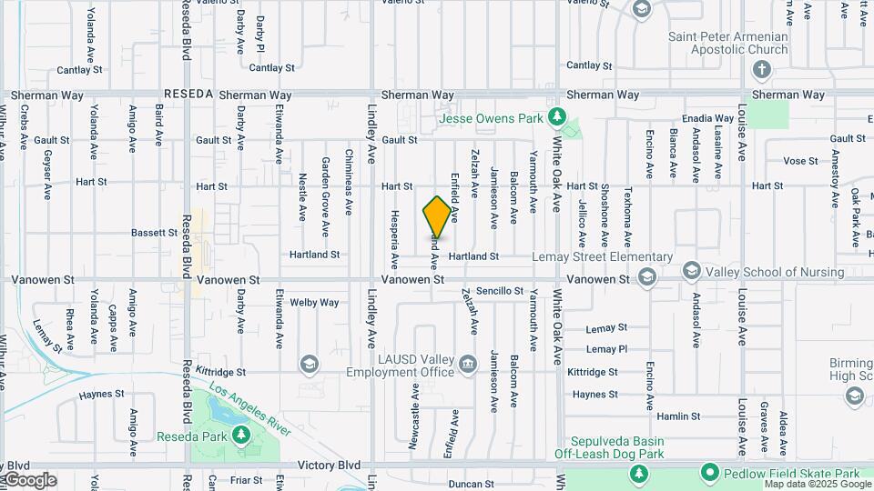 6840 Bertrand Ave Map and Location Details