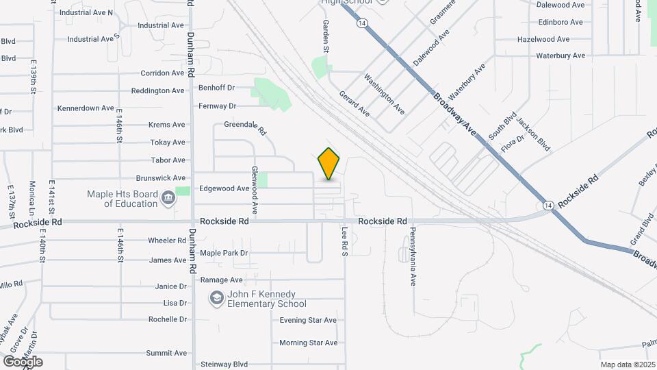 16225 Edgewood Ct Map and Location Details