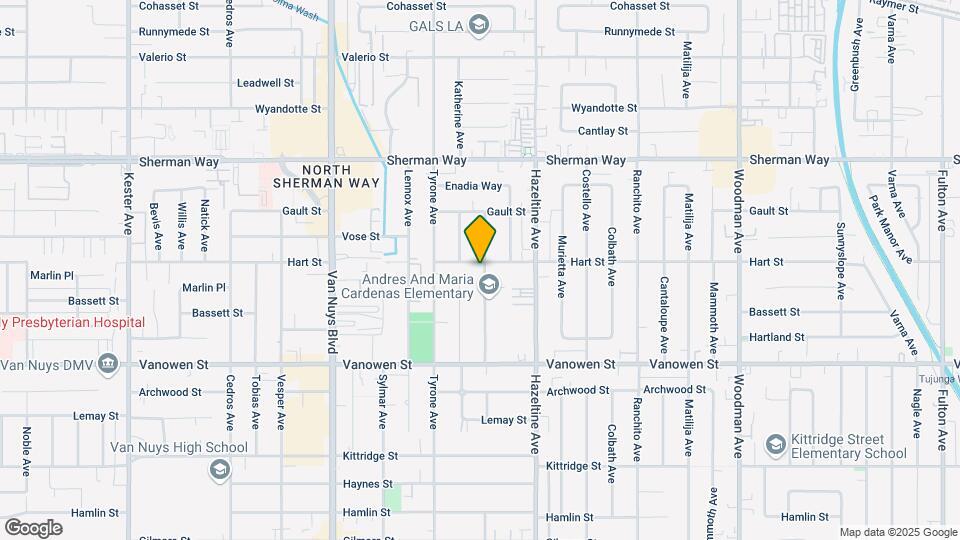 6955 Calhoun Ave Map and Location Details