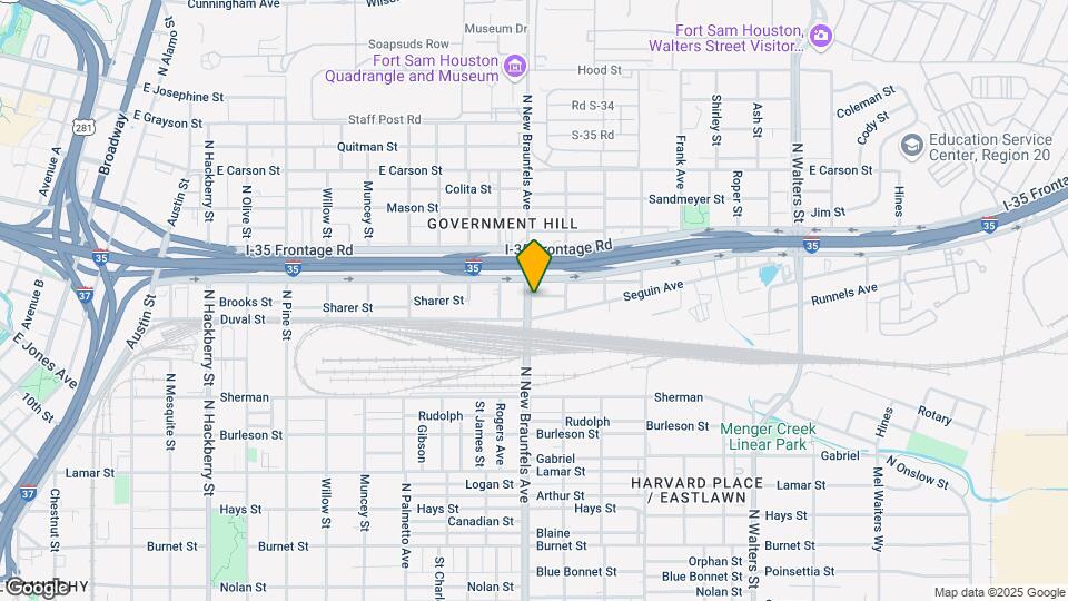 2202 Osburn St Map and Location Details