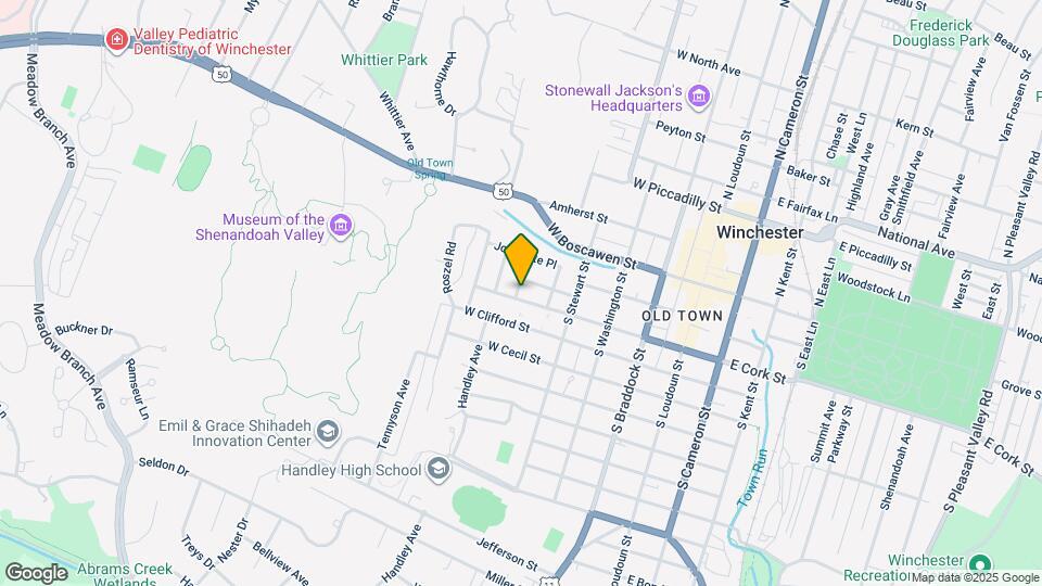 420 W Cork St Map and Location Details