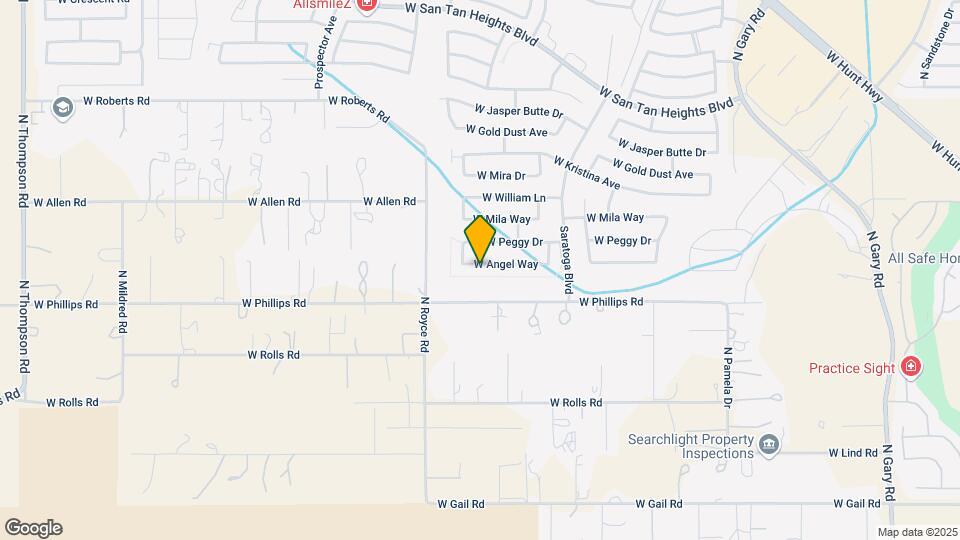 2901 W Angel Way Map and Location Details