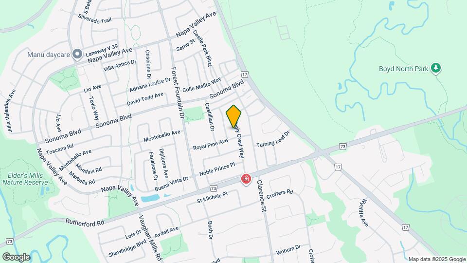 62 Kingly Crest Way Map and Location Details