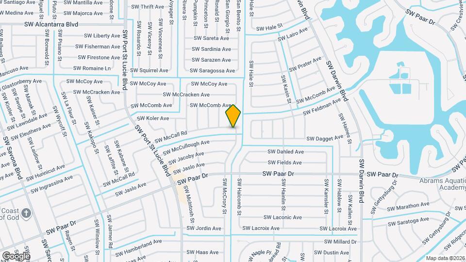 602 SW McCall Rd Map and Location Details