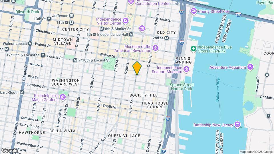265 S 4th St Map and Location Details