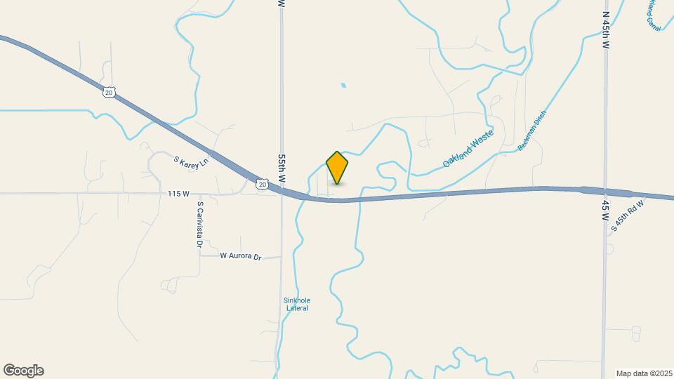 5350 W Broadway St Map and Location Details