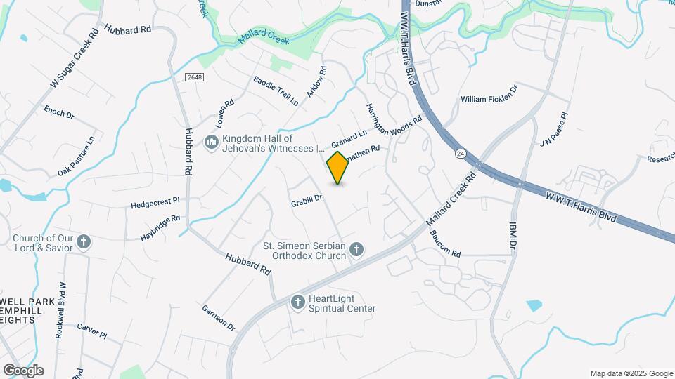3309 Glamorgan Ct Map and Location Details