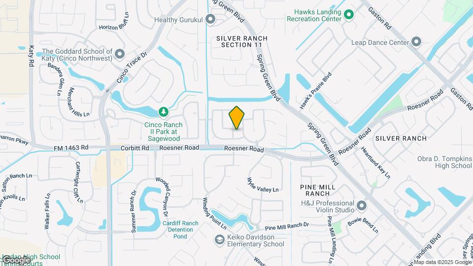 3327 Retama Falls Ln Map and Location Details