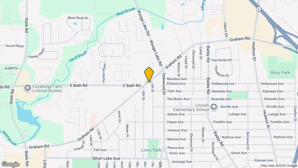 550 Graham Rd Map and Location Details