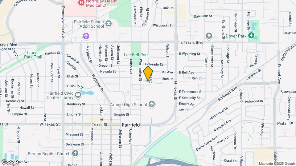 406 Carpenter St Map and Location Details