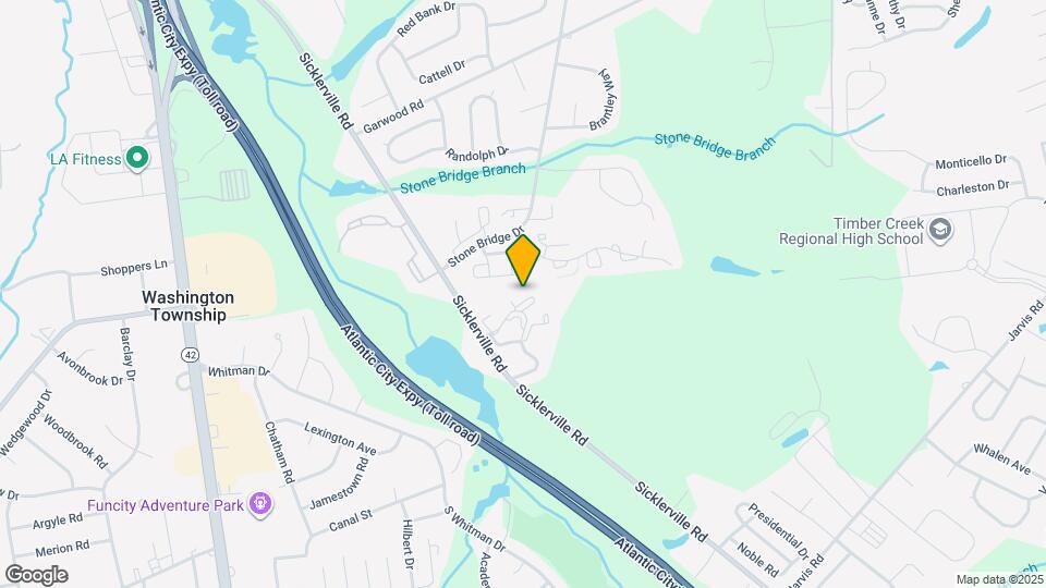 1104 Berwyck Ct Map and Location Details