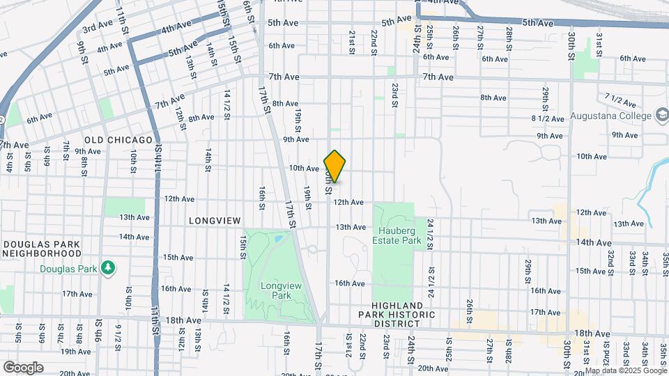 1029 20th St Map and Location Details