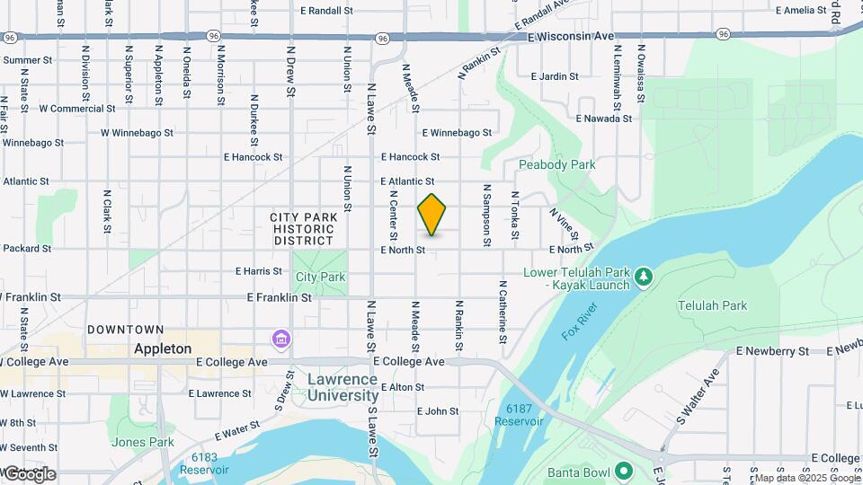 814 E North St-Unit -814 Map and Location Details