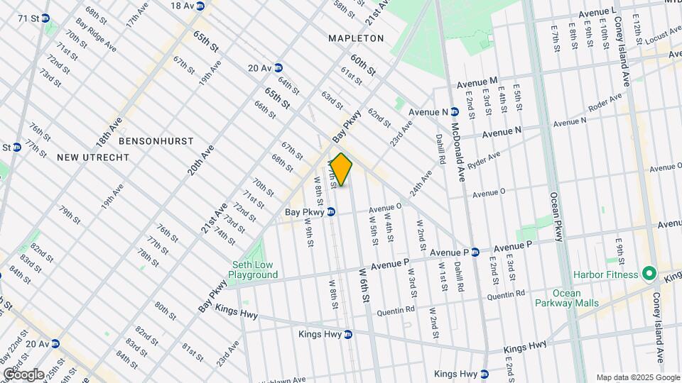 1379 W 7th St Mapa y Detalles de la Ubicación