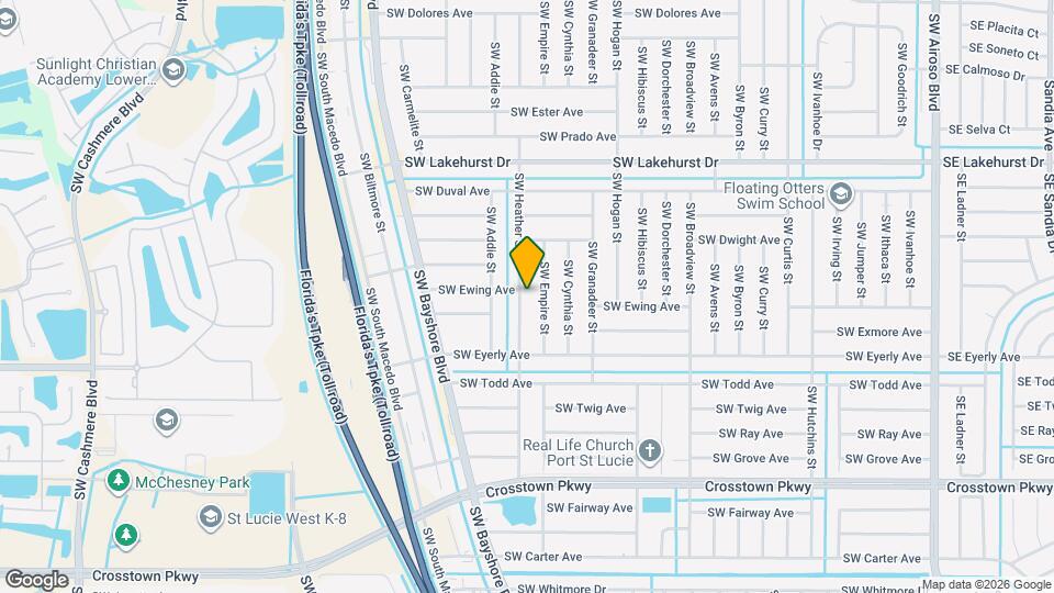 1197 SW Heather St Mapa y Detalles de la Ubicación