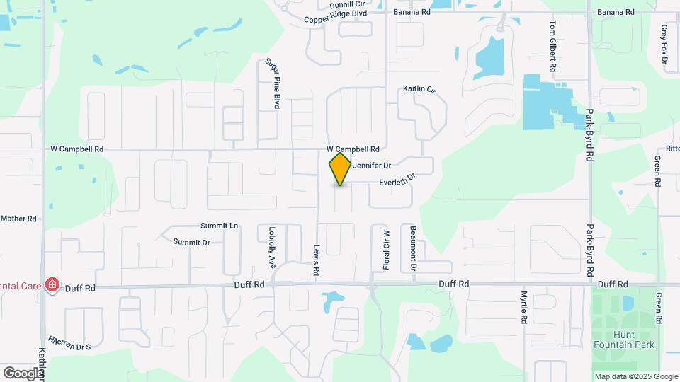 2914 Jennifer Dr Map and Location Details
